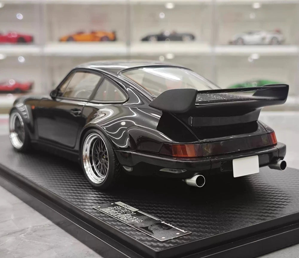 [Ignition] 1:18 Porsche 1990 911 964 RWB Blackbird Model Car Resin