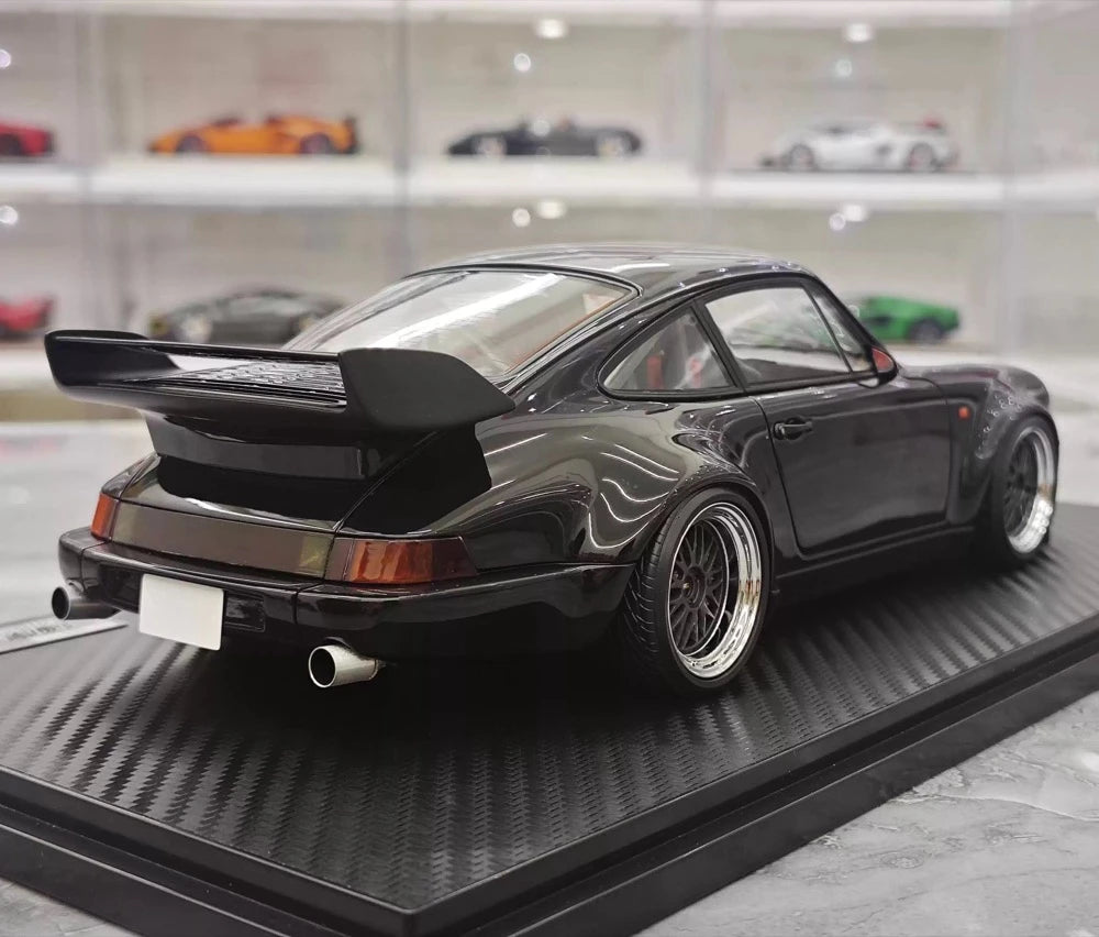 [Ignition] 1:18 Porsche 1990 911 964 RWB Blackbird Model Car Resin