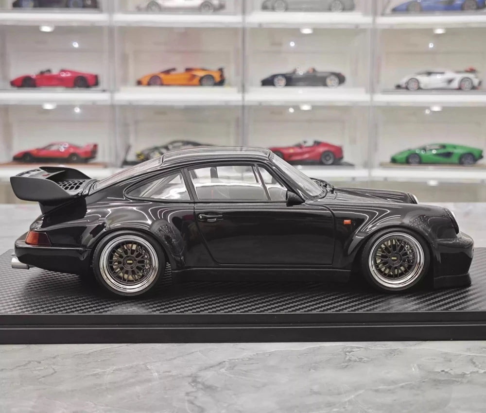 [Ignition] 1:18 Porsche 1990 911 964 RWB Blackbird Model Car Resin