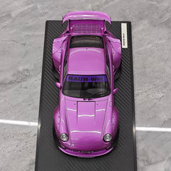 [Ignition] 1:18 Porsche 1996 993 RWB GT3 JDM Widebody Purple Model Car Resin