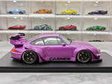 [Ignition] 1:18 Porsche 1996 993 RWB GT3 JDM Widebody viola modellino di auto resina