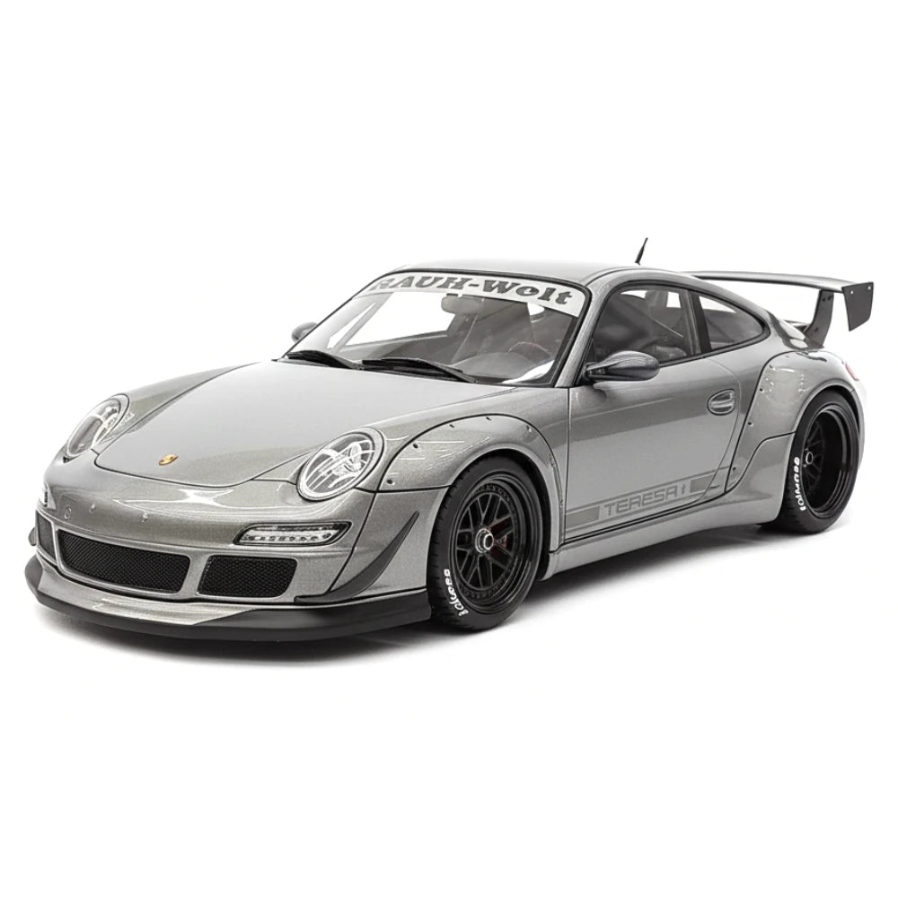 [Ignition] 1:18 Porsche 2009 997 GT3 RWB Widebody grigio modellino di auto resina