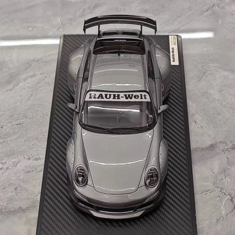 [Ignition] 1:18 Porsche 2009 997 GT3 RWB Widebody Gray Model Car Resin