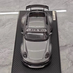 [Ignition] 1:18 Porsche 2009 997 GT3 RWB Widebody grigio modellino di auto resina