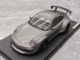 [Ignition] 1:18 Porsche 2009 997 GT3 RWB Widebody harmaa pienoismalli Hartsi