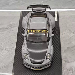 [Ignition] 1:18 Porsche 2009 997 GT3 RWB Widebody grigio & nero modellino di auto resina