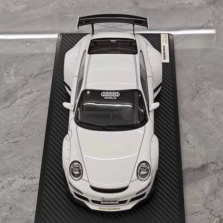 [Ignition] 1:18 Porsche 2009 997 GT3 RWB Widebody White & Black Model Car Resin