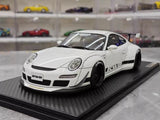 [Ignition] 1:18 Porsche 2009 997 GT3 RWB Widebody White & Black Model Car Resin