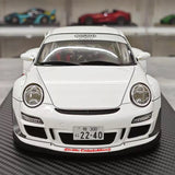 [Ignition] 1:18 Porsche 2009 997 GT3 RWB Widebody White & Red Model Car Resin