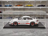 [Ignition] 1:18 Porsche 2009 997 GT3 RWB Widebody White & Red Model Car Resin