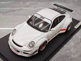 [Ignition] 1:18 Porsche 2009 997 GT3 RWB Widebody White & Red Model Car Resin
