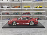 [Ignition] 1:18 Porsche 2009 997 RWB JDM Widebody rood modelauto Hars