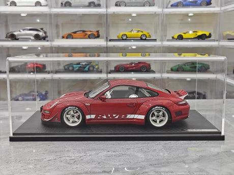[Ignition] 1:18 Porsche 2009 997 RWB JDM Widebody Red Model Car Resin
