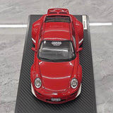 [Ignition] 1:18 Porsche 2009 997 RWB JDM Widebody rood modelauto Hars