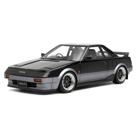Ignition Toyota 1984 MR2 AW11 Gun Metallic Silver 1:18 – Collectible Resin Model Resin