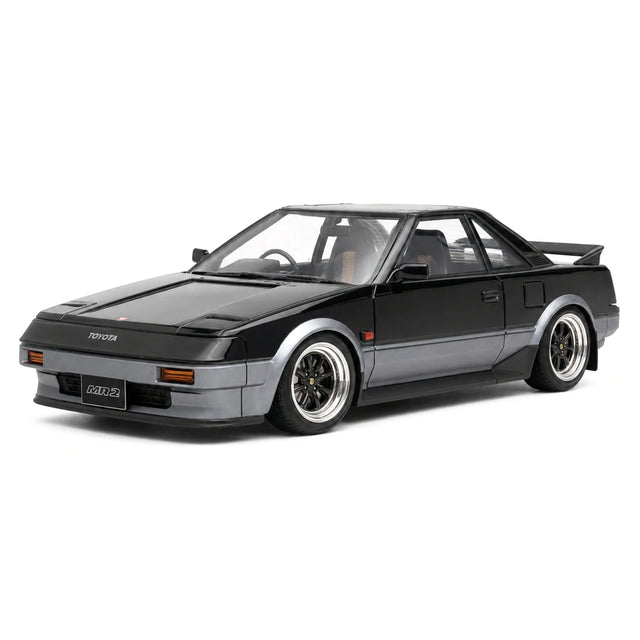 Ignition Toyota 1984 MR2 AW11 Gun Metallic Silver 1:18 – Collectible Resin Model Resin