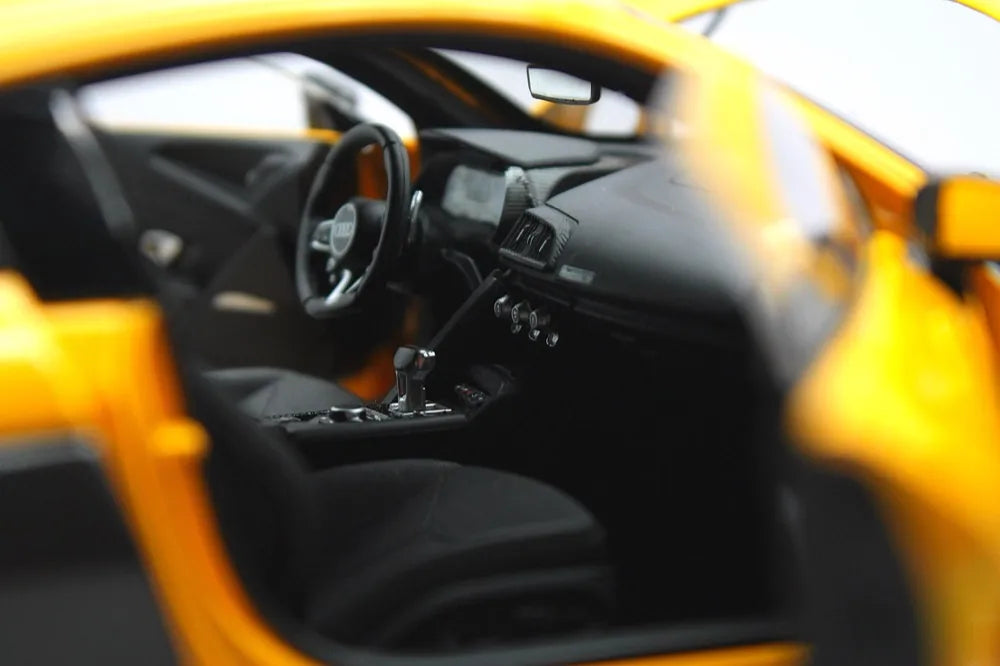 [iScale] 1:18 Audi 2015 R8 V10 Plus Coupe jaune voiture miniature Die-Cast