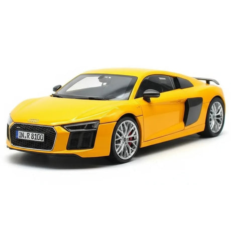[iScale] 1:18 Audi 2015 R8 V10 Plus Coupe Yellow Model Car Die-Cast