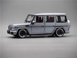 [iScale] 1:18 Mercedes-Benz 2016 G500 G-Klasse G63 Custom Diamond Silver Die-Cast