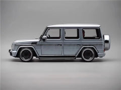 [iScale] 1:18 Mercedes-Benz 2016 G500 G-Klasse G63 Custom Diamond Silver Die-Cast