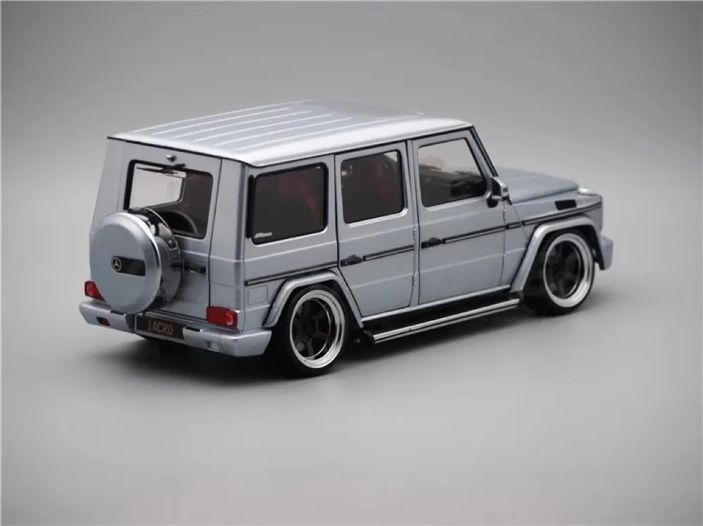 [iScale] 1:18 Mercedes-Benz 2016 G500 G-Klasse G63 Custom Diamond Silver Die-Cast