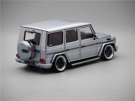 [iScale] 1:18 Mercedes-Benz 2016 G500 G-Klasse G63 Custom Diamond Silver Die-Cast