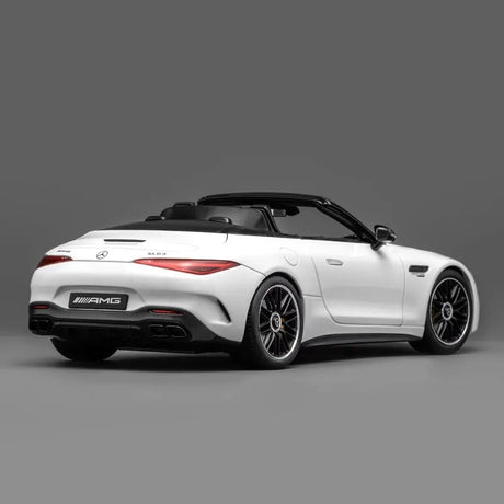 [iScale] 1:18 Mercedes-Benz 2022 AMG SL63 R232 Convertible White Model Car Die-Cast