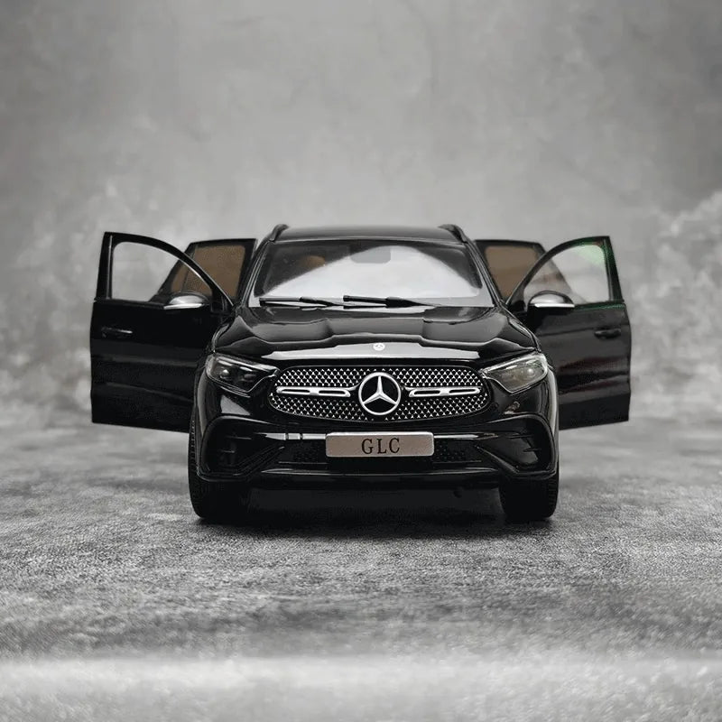 [iスケール] 1:18 Mercedes-Benz 2024 GLC X254 ブラック モデルカー Die-Cast
