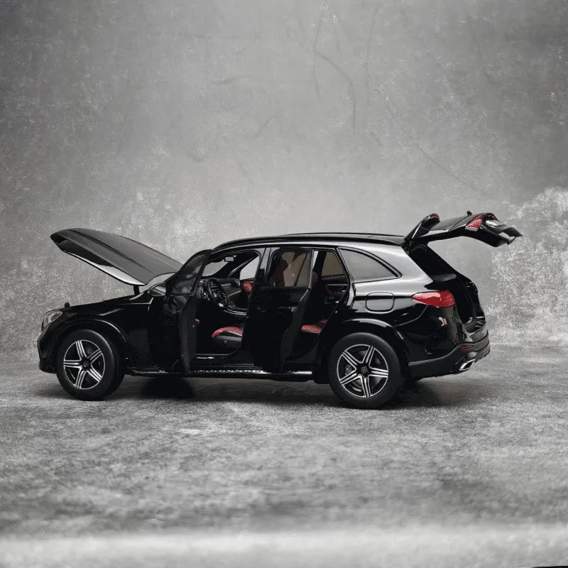 [iスケール] 1:18 Mercedes-Benz 2024 GLC X254 ブラック モデルカー Die-Cast