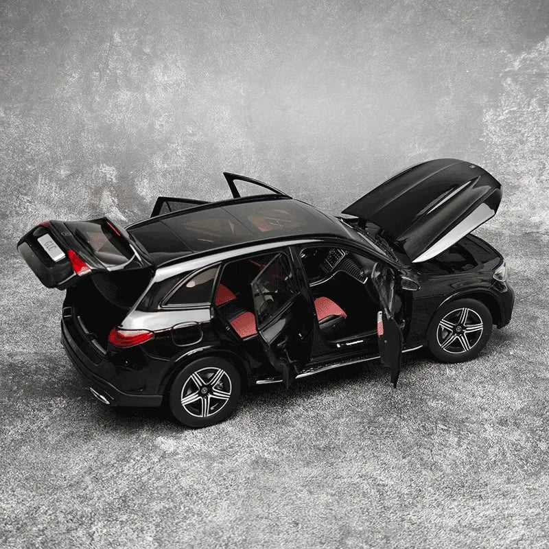 [iスケール] 1:18 Mercedes-Benz 2024 GLC X254 ブラック モデルカー Die-Cast