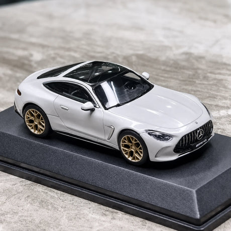 iScale Mercedes-AMG 2023 GT 63 4MATIC+ Coupe C192 White 1:43 – Collectible Diecast Model Die-Cast