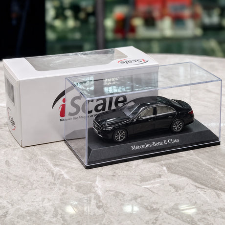 iScale Mercedes-Benz 2024 E-Class Saloon Avantgarde W214 Black 1:43 – Collectible Diecast Model Die-Cast
