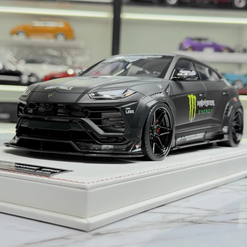 [IVY] 1:18 Lamborghini 2019 Urus LBWK Monster Energy modellbil harts