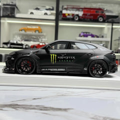[IVY] 1:18 Lamborghini 2019 Urus LBWK Monster Energy Model Car Resin