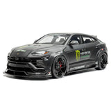 [IVY] 1:18 Lamborghini 2019 Urus LBWK Monster Energy modellbil harts