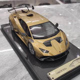 [IVY] 1:18 Lamborghini 2021 Huracan STO Brown Model Car Resin