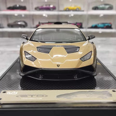 [IVY] 1:18 Lamborghini 2021 Huracan STO Brown Model Car Resin