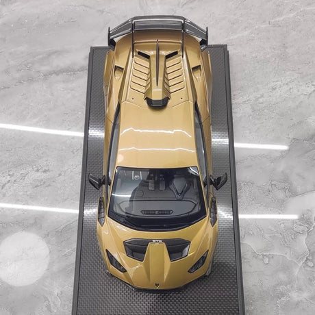 [IVY] 1:18 Lamborghini 2021 Huracan STO Brown Model Car Resin