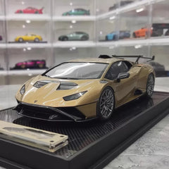 [IVY] 1:18 Lamborghini 2021 Huracan STO Brown Model Car Resin