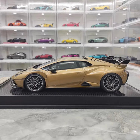 [IVY] 1:18 Lamborghini 2021 Huracan STO Brown Model Car Resin