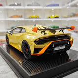 [IVY] 1:18 Lamborghini 2021 Huracan STO Gold Model Car Resin