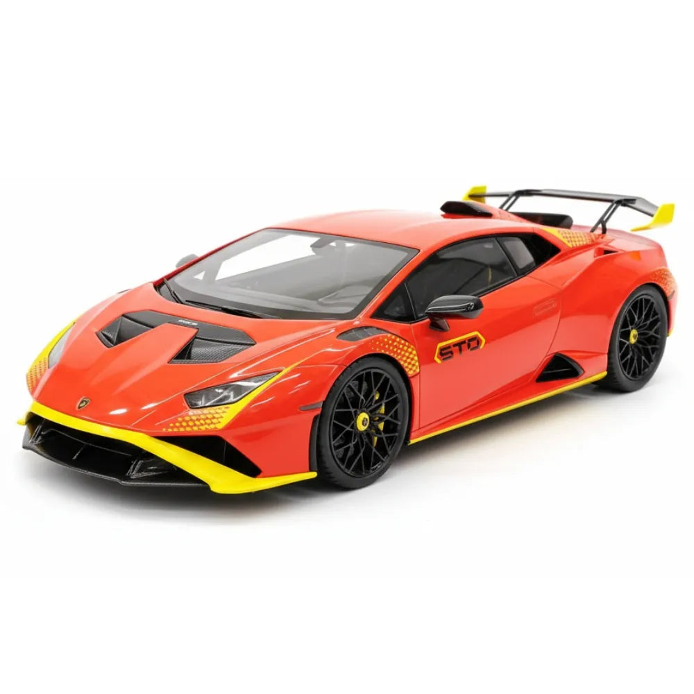 [IVY] 1:18 Lamborghini 2021 Huracan STO Orange Model Car Resin