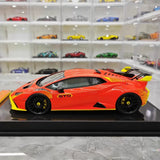[IVY] 1:18 Lamborghini 2021 Huracan STO oranje modelauto Hars