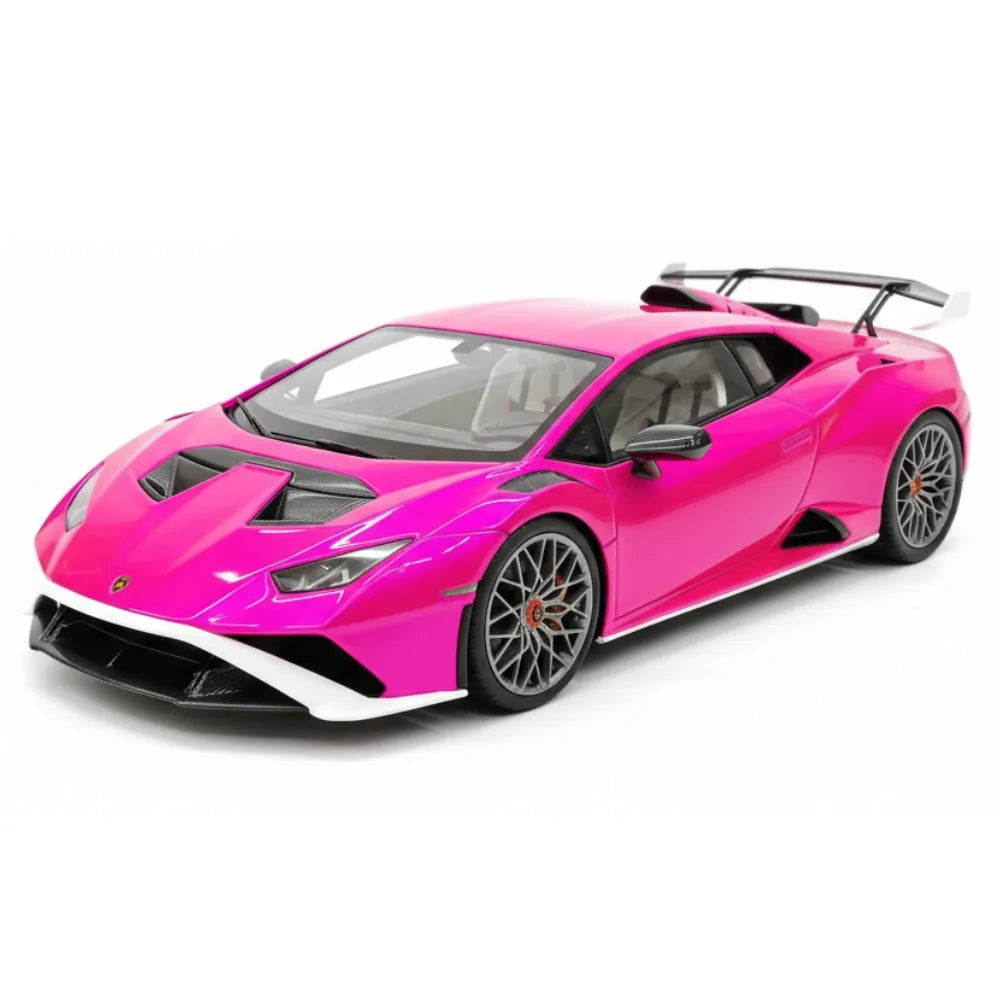 [IVY] 1:18 Lamborghini 2021 Huracan STO Purple Model Car Resin