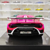[IVY] 1:18 Lamborghini 2021 Huracan STO Purple Model Car Resin