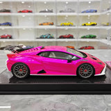 [IVY] 1:18 Lamborghini 2021 Huracan STO Purple Model Car Resin