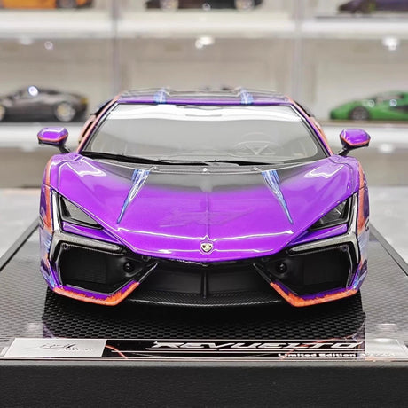 [IVY] 1:18 Lamborghini 2023 Revuelto Opera Unica Purple Model Car Resin