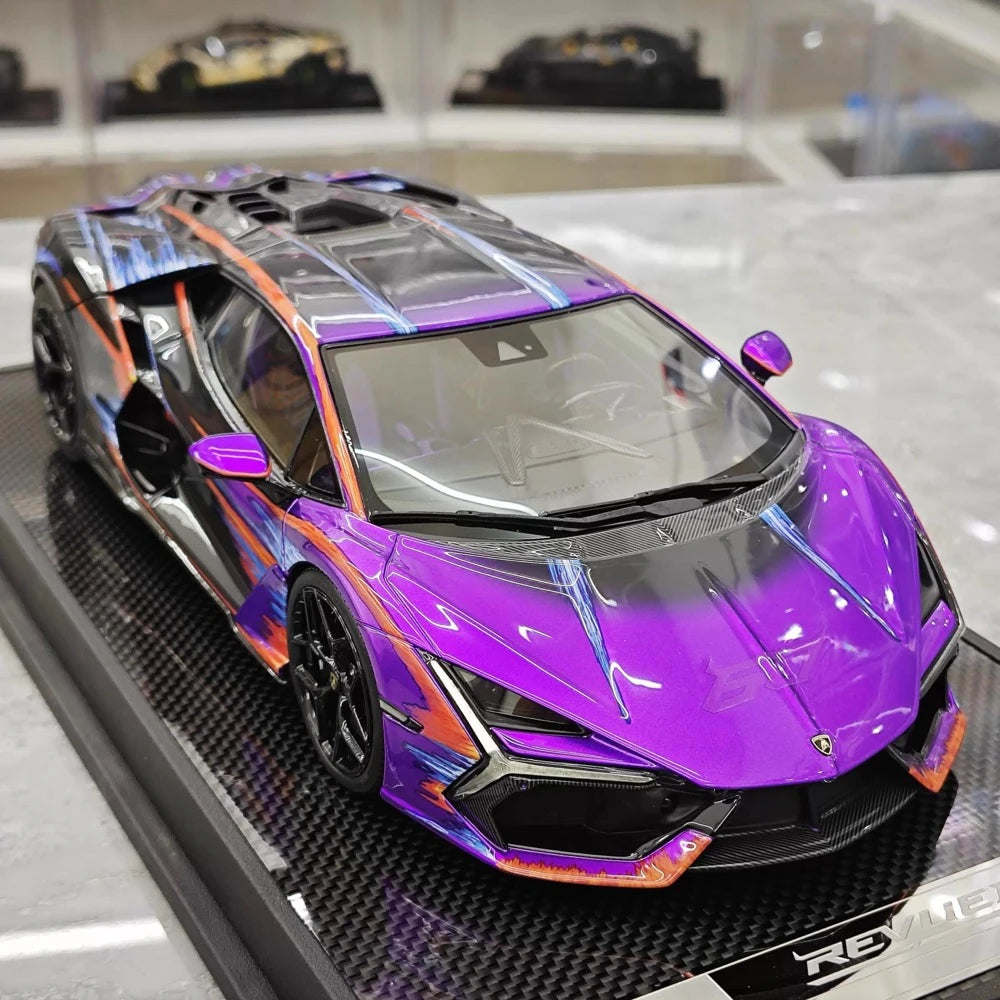 [IVY] 1:18 Lamborghini 2023 Revuelto Opera Unica Purple pienoismalli Hartsi