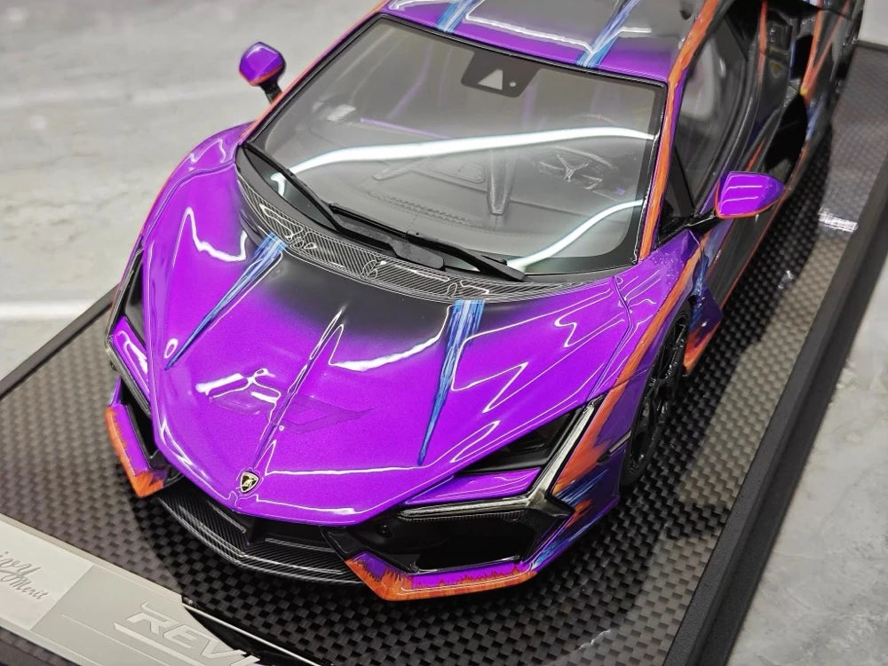 [IVY] 1:18 Lamborghini 2023 Revuelto Opera Unica Purple pienoismalli Hartsi