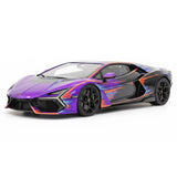[IVY] 1:18 Lamborghini 2023 Revuelto Opera Unica Purple Model Car Resin